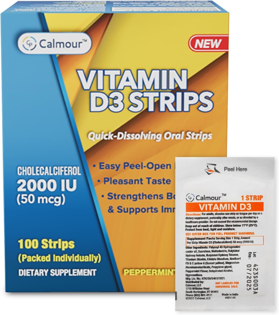 D3-vitamiiniliuskat 100 Pack. 2000 IU D3-vitamiiniliuskat... Piparminttu maku sulaa 30 sekunnissa...