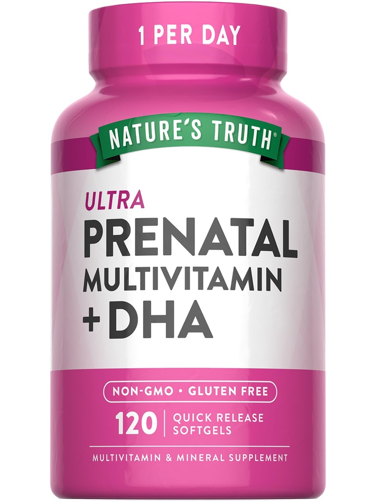 Natur's Truth Prenatal Vitamiini naisille ... 120 Softgels...