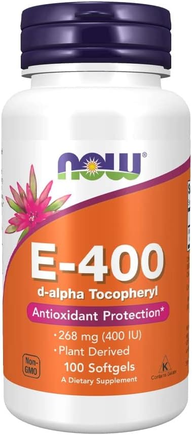 Nyt Ruoka E-400-vitamiinia sekoitettu tokoferolit - 100 Softgels