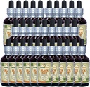 Musta haukka (Viburnum Prunifolium) Tincture, kuivattu Bark Liquid Extract (Brandin nimi: HerbalTerra, ylpeästi valmistettu Yhdysvalloissa) 30x2 fl.oz (30x60 ml)