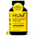 HUM Täältä tulee Sun Immuuni tuki täydentää D-vitamiini täydentää naisten ja miesten terveen immuunijärjestelmän, D3-vitamiini tukee luun terveys, 30 kapselia