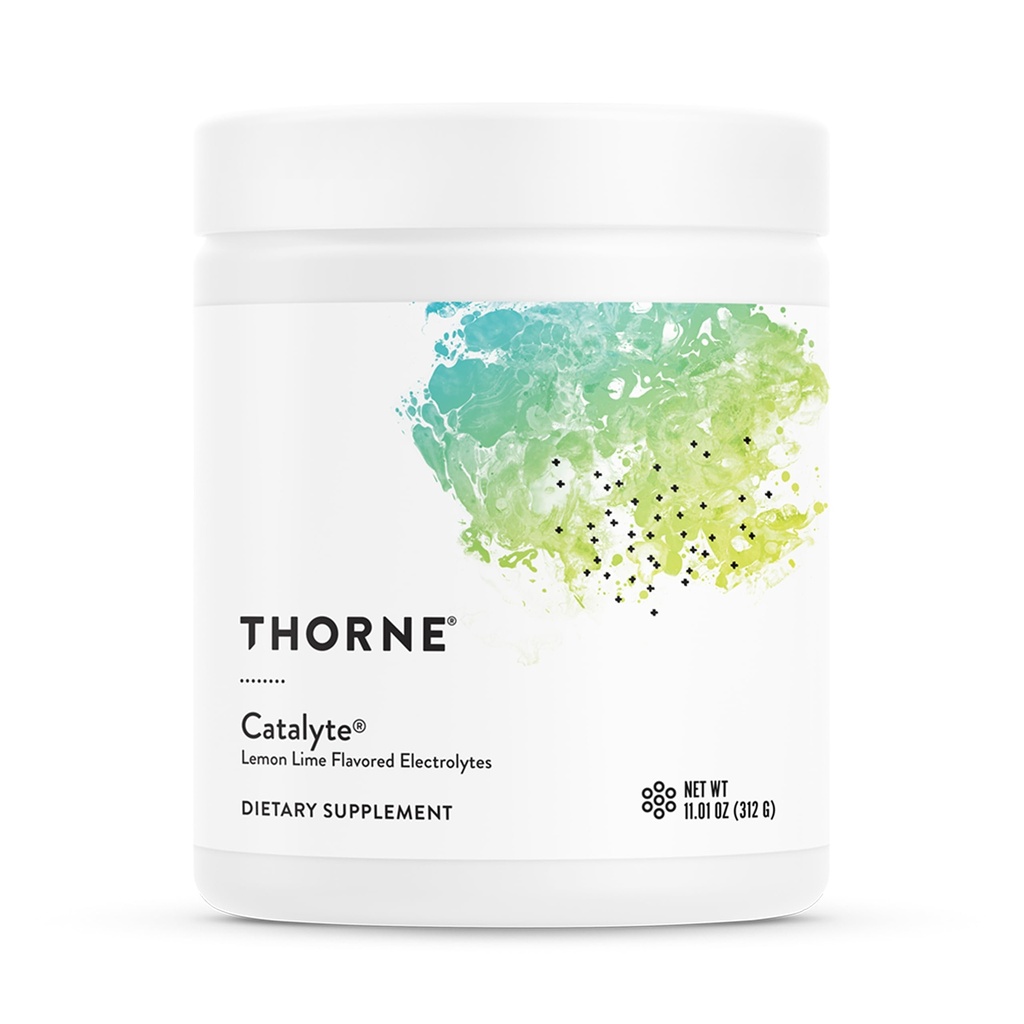 THORNE - Katalytti - Elektrolyytti-makeutus- ja energianentisöinti täydentää* - Ei keinotekoisia makeuttajia - NSF Certified for Sport-sitruunan limetti - 11.01 Oz