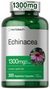 Horbäach Echinacea Extract Capsules 1300mg ... 300 Count Vegan, non-GMO, Gluteeniton Supplement