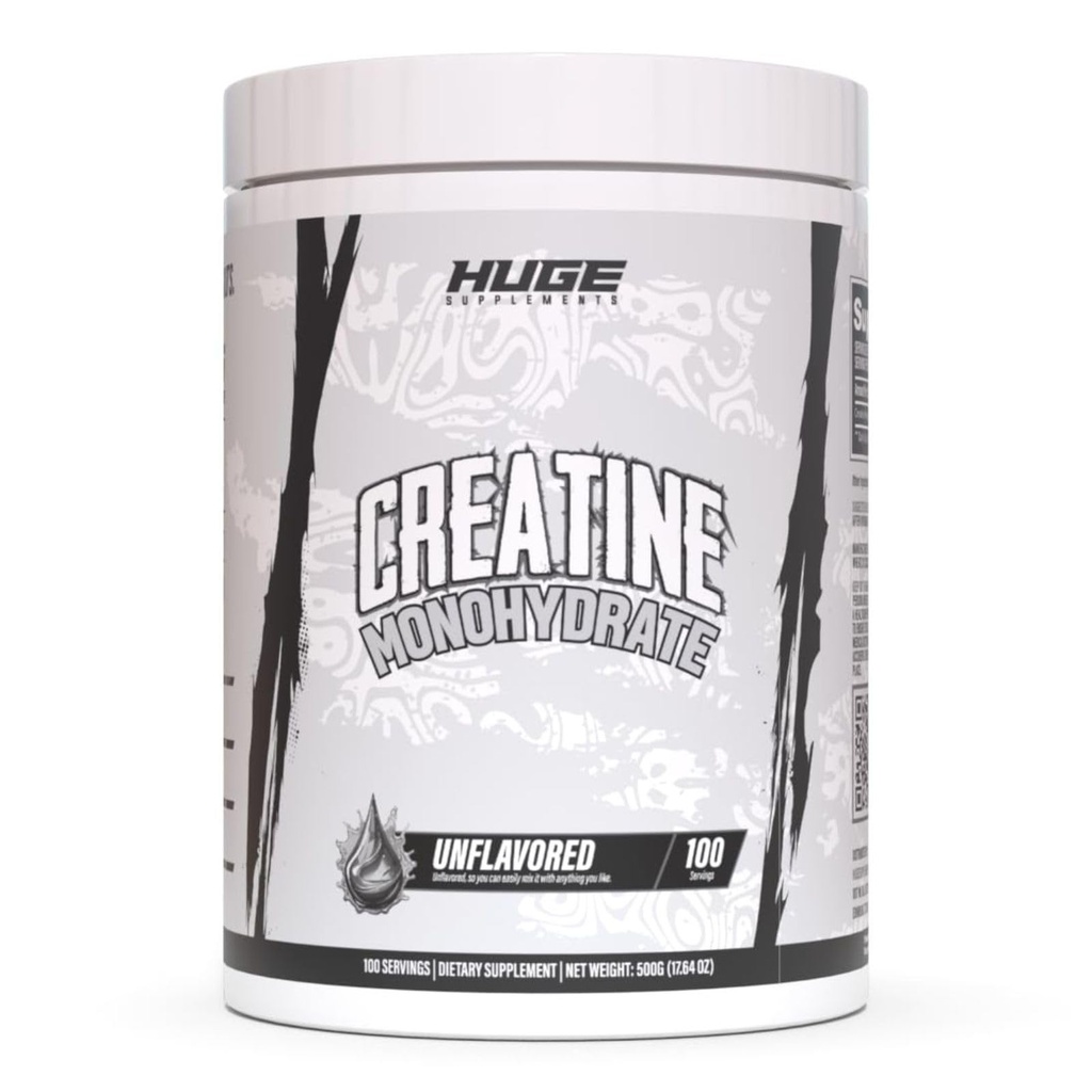 Pure Micronized Creatine Monohydraatti Powder - kolmannen osapuolen testattu, 500 grammaa, mikronoitu optimaalinen imeytyminen, kliinisesti annosteltu, ei lisäaineita, makuamaton & helppo sekoittaa (100 tarjoilua)
