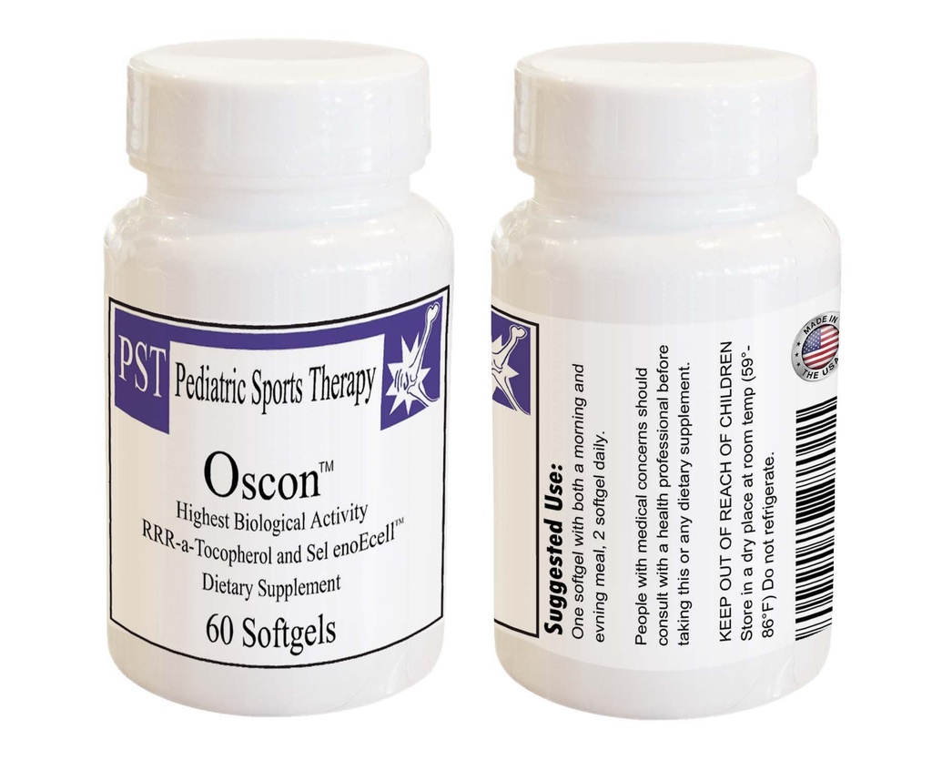 Oscon 60 ct - RRR-A-tokoferoli & Selenium Nutraceutical Supplement...