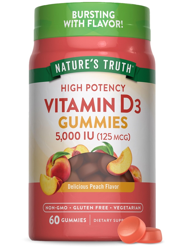 Nature's Truth Vitamiini D3 Gummies 