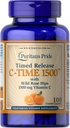 Puritanin Pride C-vitamiini 1500 mg Rose HIPS Caplets, 100