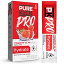 PURE KICK PRO Hydraation Elektrolyytti juoma Mix, mansikkajäätelö, sisältää 1 laatikon 6 pakkausta kussakin laatikossa