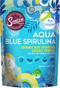 Suncore Foods Organic Aqua Blue Spirulina Powder, 2 oz (1 Bag), Gluteeniton, Ei-GMO, Plant-Baseed, Täydellinen ruoan väritys, Paistaminen, Juomat, Smoothies, ja enemmän
