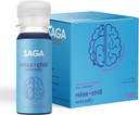 SAGA Organic Rentoutus laukausta . Sisältää Adaptogens & Sienet - Lion's Mane & Kava ... Suuri hyötyosuus & nopea onset...