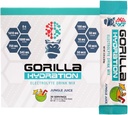 Gorilla Mind Hydration Packets - 3,073 mg Electrolyyttejä Go Kätevä Drink Mix kattavan Replenishment - nollasokeria, luonnollisesti makeutettu & Fating Friendly - 30 Count (Jungle Juice)