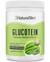 NaturalSlim Prebiotic Resistant Starch Supplement med Green Banana Flour Organic & Pea Starch Blend Glucotein Powder - Non-GMO & Gluten Free - 16 portioner