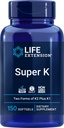 Life Extension Super K, 150 Softgeliä, K1- ja K2-vitamiinia - MK4 & MK7