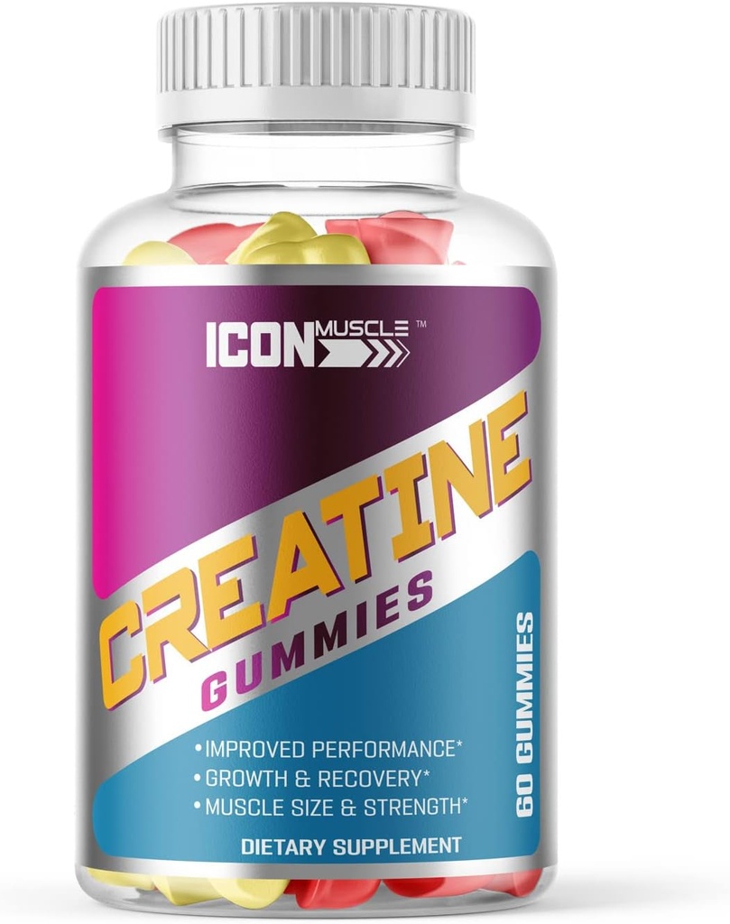 Creatiini Gummies ... Creatiini Monohydraatti... Lihaksen kasvu ja voima...