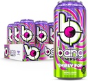 Bang Energy Swirly Pop, Sokeriton, Energiajuoma, 16 Ounce (Pakki 12)