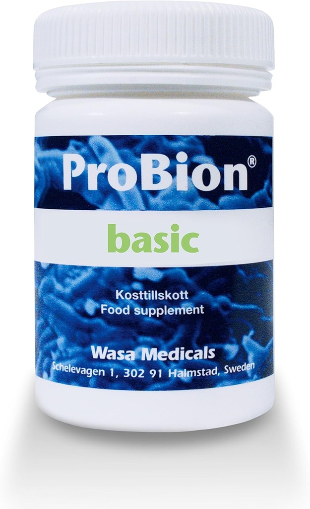 Basic - Hidas tai rajoittunut digestio. Suuri vahvuus Aika Julkaisu Ruotsi Probiootit Tabletit Multi kanta Lactobacillus Acidophilus & Bifidobacterium 150 Tabletit