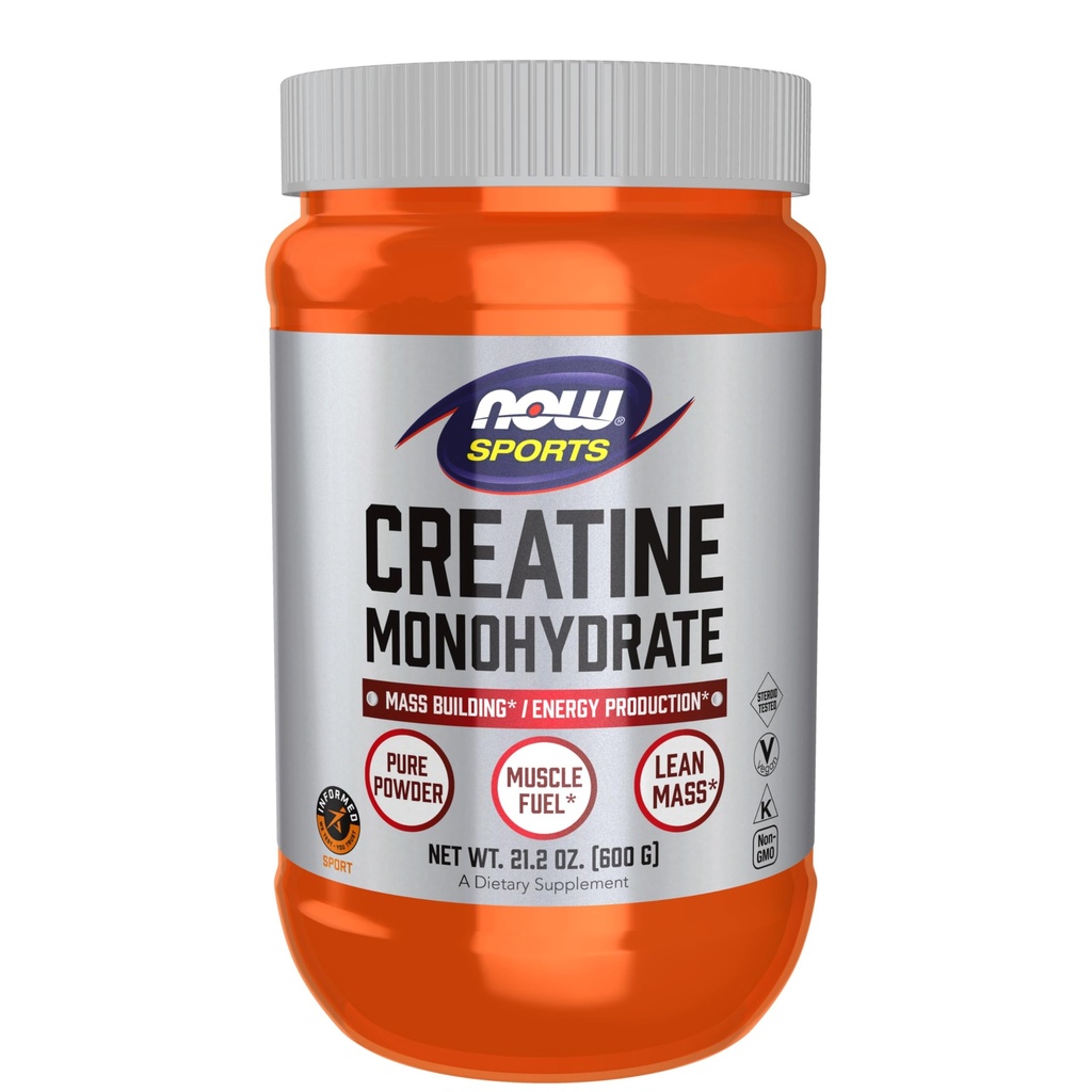 Nu Foods Sport Nutrition, Creatine Monohydrate Powder, Mass Building*/Energy Production*, 21.2-Ounce