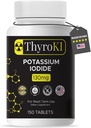 Premium Kaliumi Iodide Tabletit 130 mg ... Kilpirauhasen tuki ja hengitysteiden terveys... YODO Nacitene KI - pillerit... Nopeasti ratkaistava hätäelossaolo Jodi- täydennysosa...