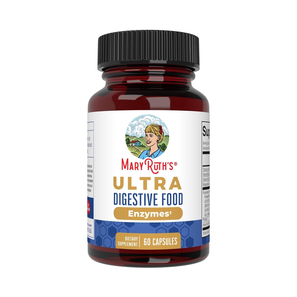 MaryRuth Organics Ultra Dgestive Enzymes Capsules ... enintään 2 kuukauden toimitus ... Gut Health Support lisäravinteet...