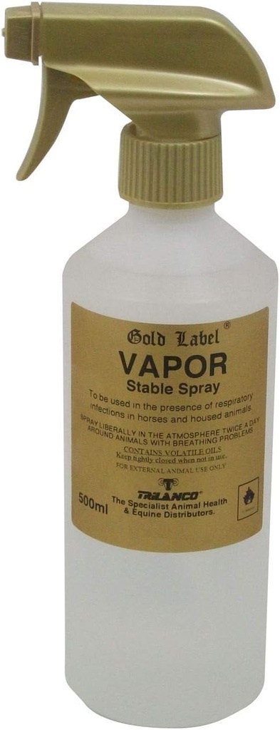Vapor, Kultalappu, Hevosten hengitystuki, 500ml