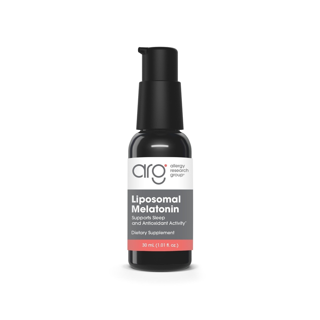 Allergy Research Group Liposomal melatoniini täydentää - Oral uni sumute aikuisille, 1 mg Liquid melatoniini, puhdas, nopea toimia Formula - 1 Fl Oz