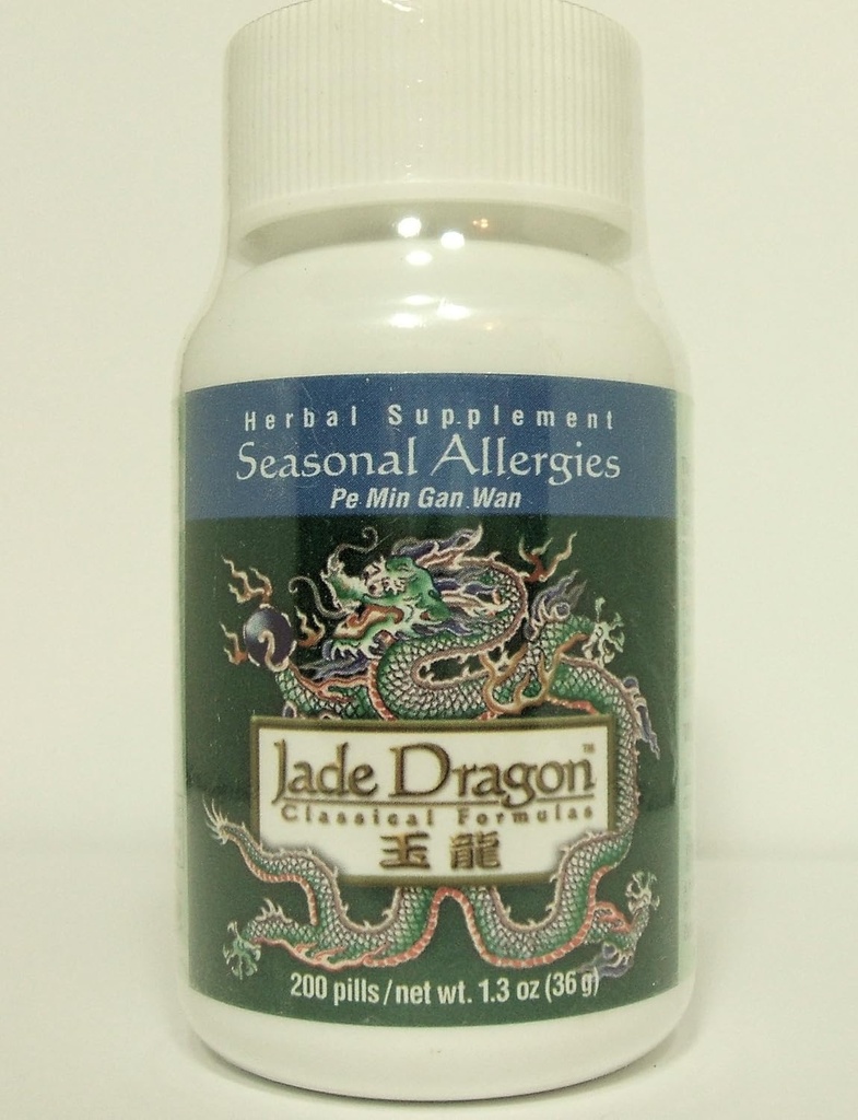 Seasonal Allergies, 200 pilleriä, Pe Min Gan Wan, Teapills