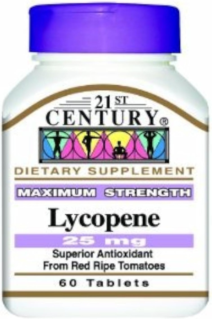LYKOPEENI, Maximum Strength, 25 mg, TRIPLE Value PACK (3X 60 TABLETTIA) 21. vuosisadan terveydenhuollossa