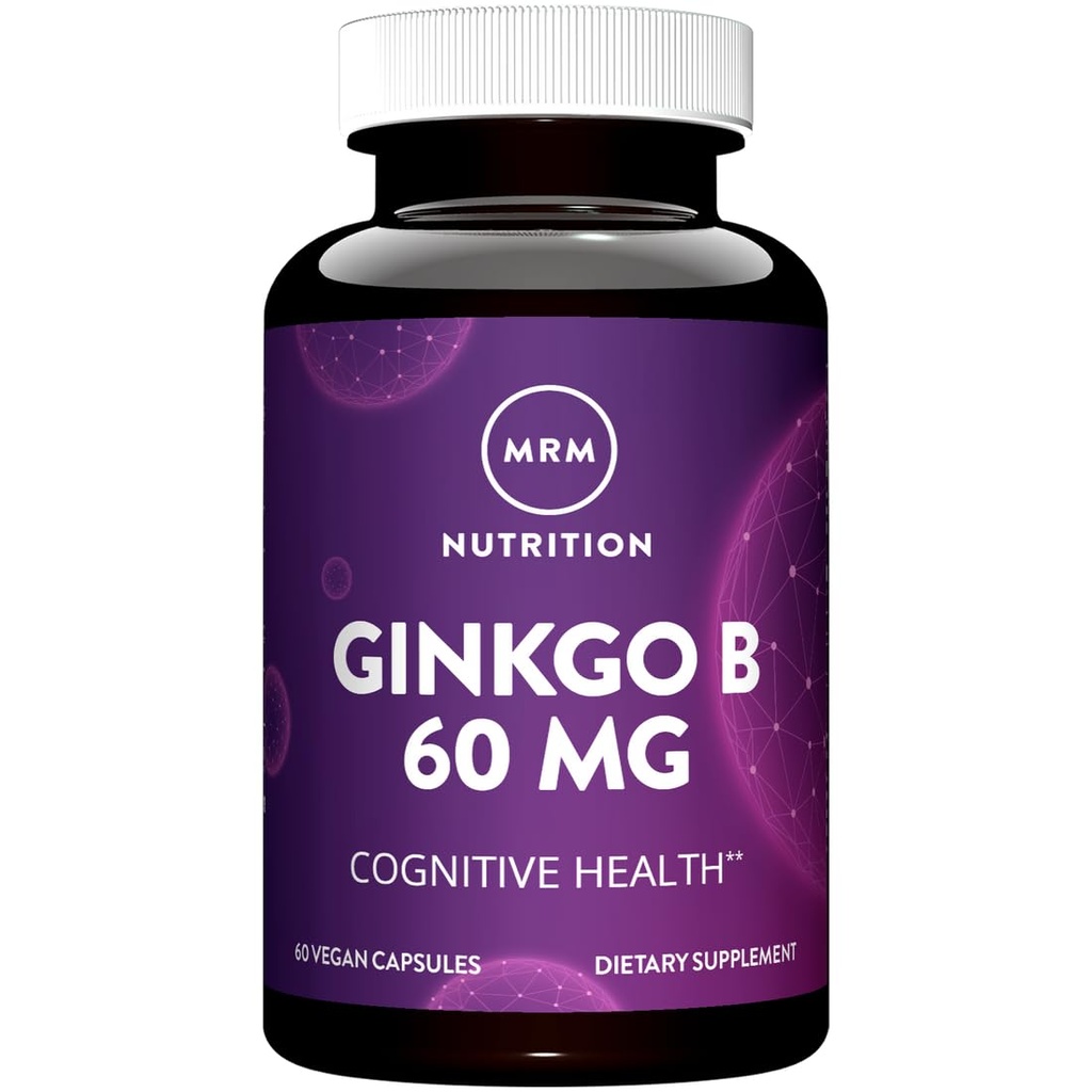 MRM Ginkgo B, 60 mg, 60 kasviskapselia
