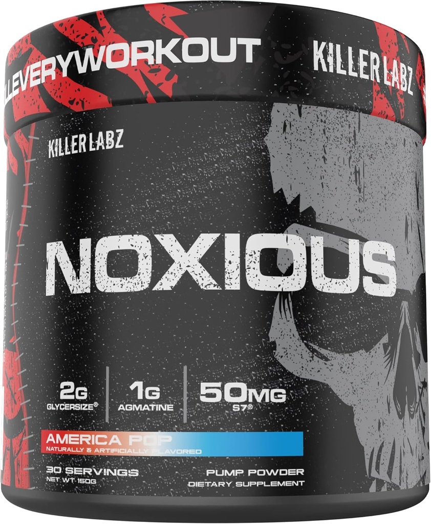 Haitallinen Äärimmäinen Typpioksidi Booster Pumpu Pre-Workout Powder ... Endurance and Muscle Building... 30 Palvelimet (America Pop)
