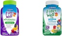 Vitafusion Fiber Well + Probiootit 60 Count and Fiber Well Fit 90 Count Gummy Vitamiini Bundles