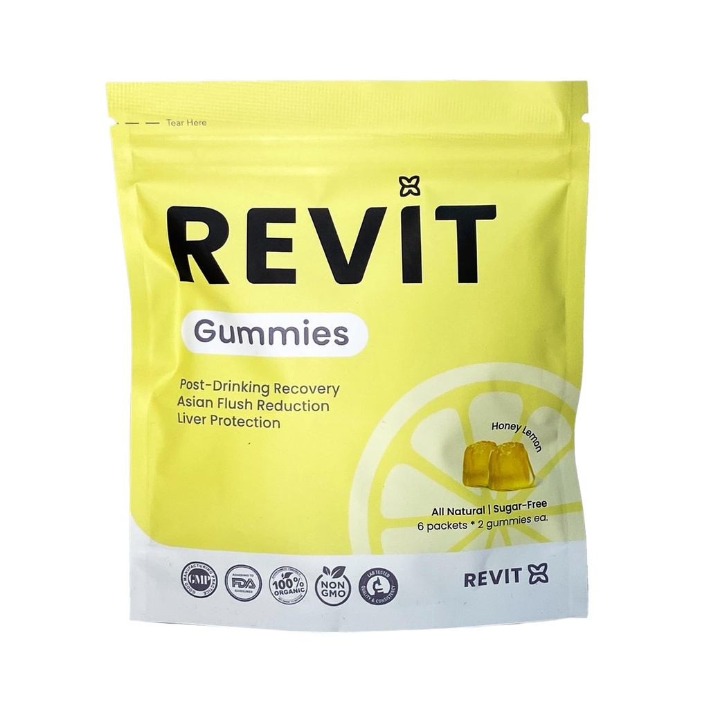 REVIT - Palkinto Winning Drinkin jälkeen Recovery Gummy 