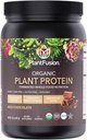 SOTRU Organic Vegan Protein Powder - Whole Food, Plant Based Protein Powder med grön Superfoods, Enzymes & Probiotika - USDA Certified Organic, Non-GMO, Gluten-Free - Chocolate 18.5 uns, 21 portioner