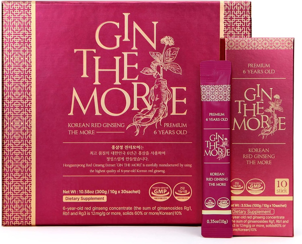 [Gin Lisää] Korea Red Ginseng ... 30 sachets Korean Ginseng Extract ... Premium Ginseng Extract 6 vuotta ilman säilöntäaineita.