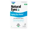 The Relief Products Natural Eyes Aging Eye Relief - 100% Natural Active Ingredients - Nopeasti liukenevat tabletit silmien terveyteen, huono yönäkö, väsyneet silmät, kuivuus ja punoitus 48Ct