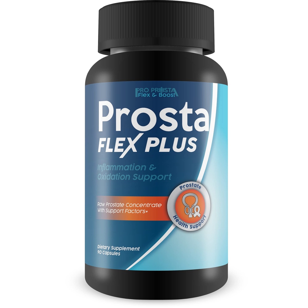 Pro Prosta Flex Plus - Tuki vähentää tulehdusta, parantaa verenkiertoa, vähentää oksidatiivista stressiä, ja parempi kokonaisterveys - kasviperäisten Blend kanssa Turmeric eturauhasen - mies Formula