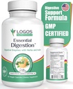 Essential Digestion 90 Veggie Caps - Ruoansulatuskanavan entsyymit parantaa ruoansulatusta ja Gut Health ja Release Ruoansulatus - miesten ja naisten