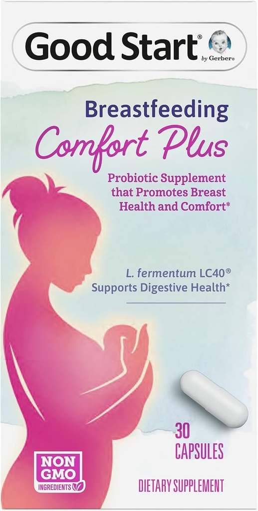 Gerber Good Start Probiotic Supplement, Imetys Comfort Plus, 30 kapselia