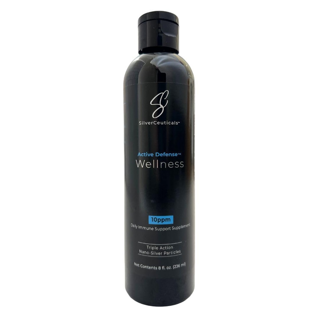 Kolloidinen hopea w/Nano tekniikka - 10ppm 8oz - 8X Tehokkaampi - Luonnollinen immuunituki - Säästä sairas päivät - ikä 5 & Up - Outperforms Higher PPM Silvers - Ei makua ja hajua - 3rd Party testattu
