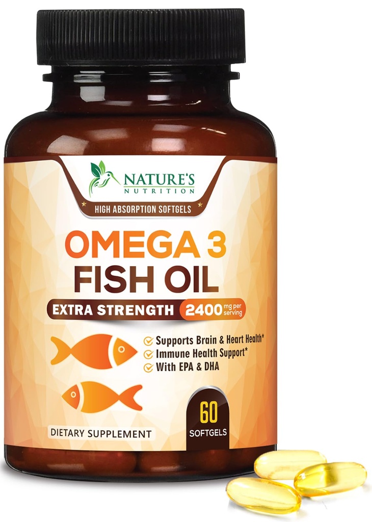 Omega 3 Fish Oil 2400 mg 