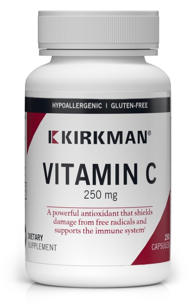 Kirkman C-vitamiini 250 mg - Hypo - 250 kapselia