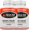 2 Pack - Over Counter Stimulants nopeuttaa luonnollisesti: Opiskele Vaihtoehtoisia ja paras energia täydentää Nootropic aivojen Boosting, 120 pillereitä