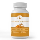 Puhdas Alkuperäinen ainesosat Turmeeric Curcumin & Ginger, (100 kapselia) Aina puhdas, ei lisäaineita tai täyteaineita, Lab vahvistettu (100 kapselia)
