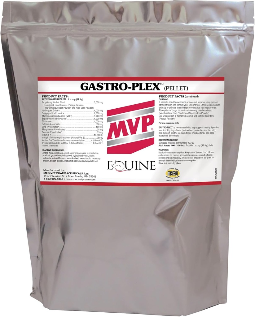Gastro-Plex (12 lb) Stöder Gut Health och Hindgut Digestion i hästar
