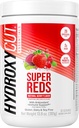 Hydroxycut Essentials Super Reds | Superfood Powder | Vitamin C & Zink för immunstöd | Probiotika | 26 Superfood Blend | Soja, Gluten och Dairy Free (32 portioner)