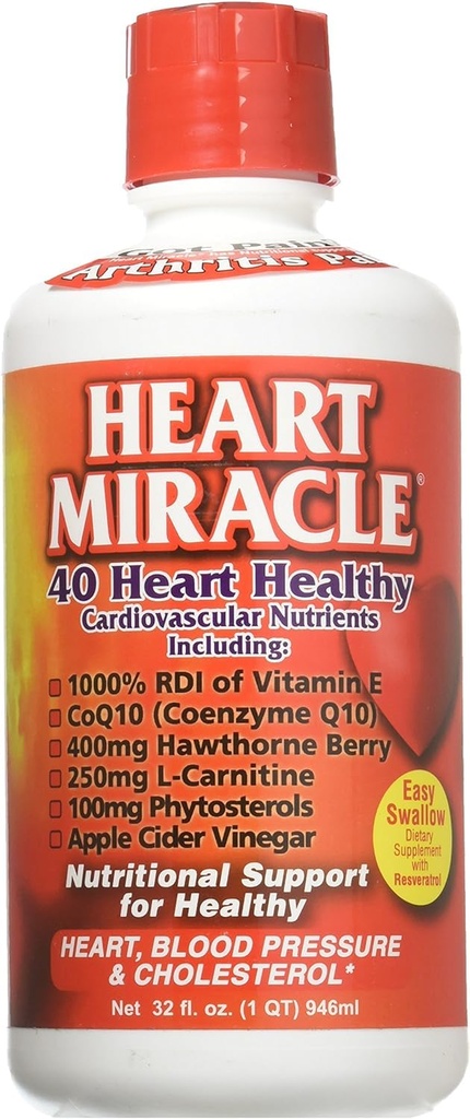 Century Systems - Heart Ihme, Ravintolisä verenpaine, Kolesteroli, ja Kardiovaskulaarinen tuki, 32 Ounce Liquid, 16-32 Tarjoukset