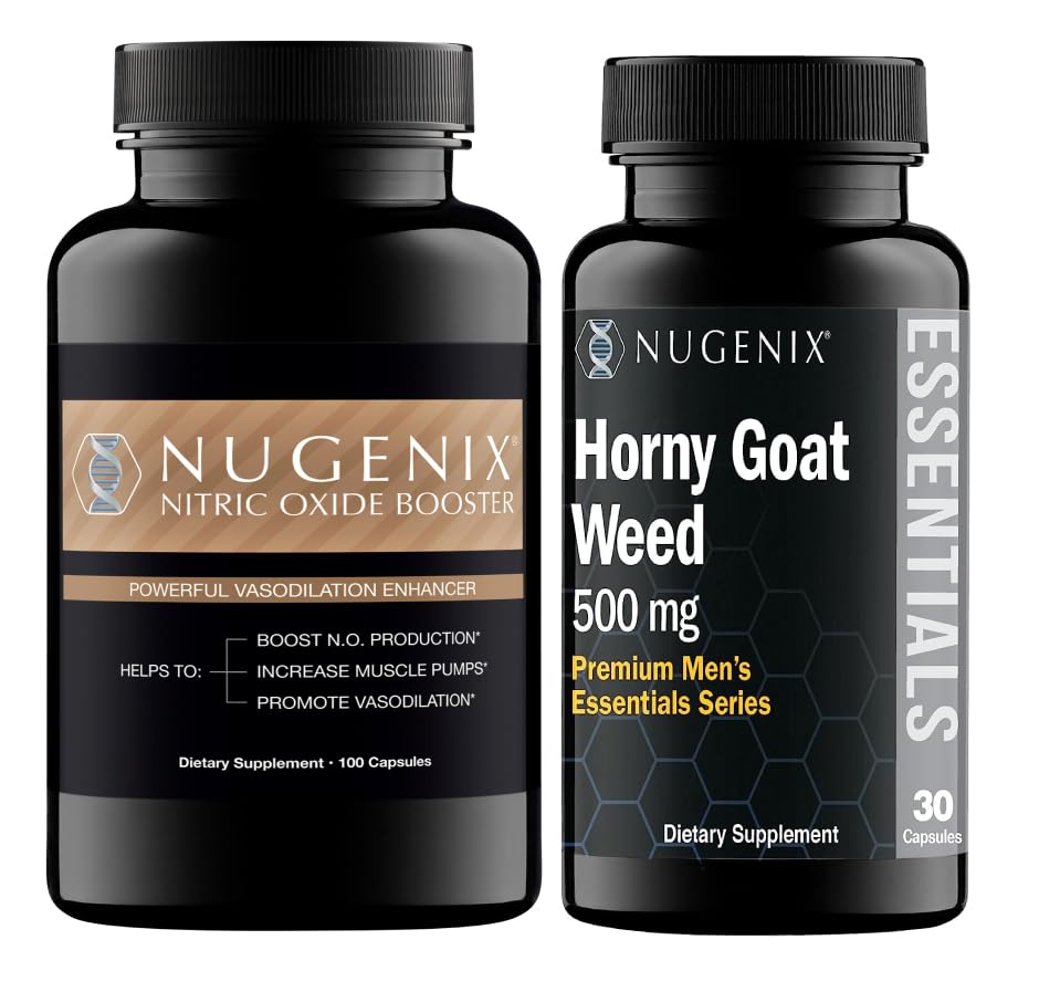 Nugenix Typpioksidi Booster ja kiimainen Goat Weed täydentää miesten