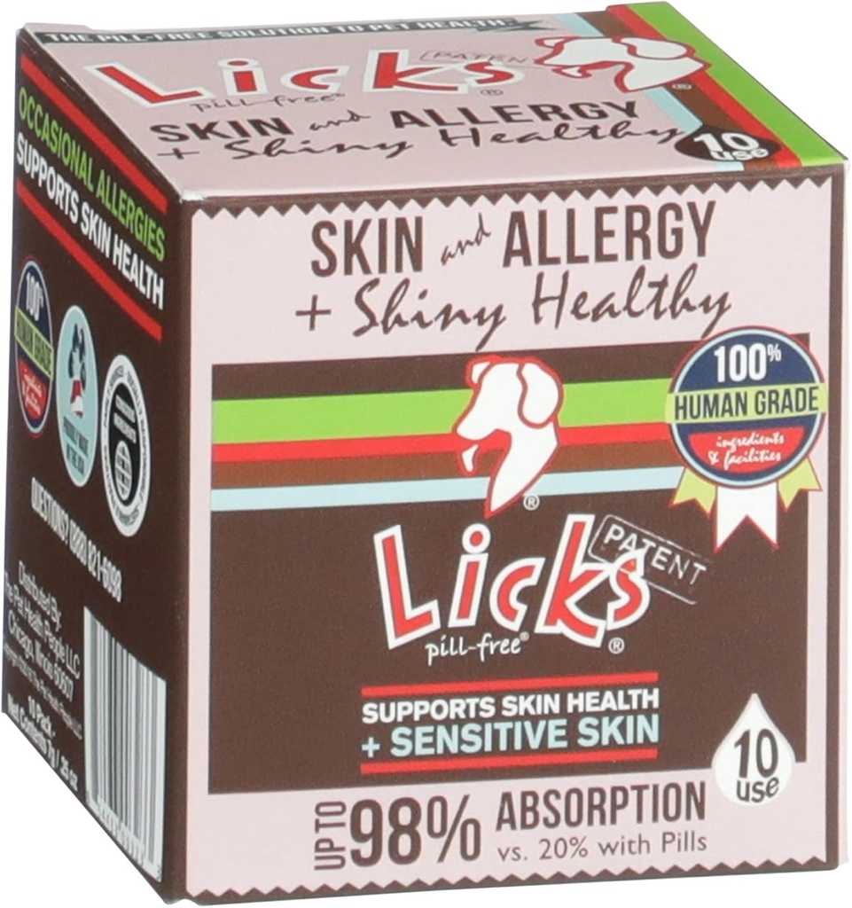 Nuolet - ihon & allergia koirille - LiquiPaks - 10 käyttö