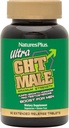 NaturesPlus Ultra GHT Mies - 90 laajennettua tablettia - Maksimi vahvuus Luonnollinen ihmisen kasvuhormoni Boost - Gluteeniton - 30 tarjoilua