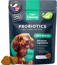 Probiootit koirille - Tuki Gut Health, Immuniteetti, Hiiva tasapaino, kutina iho, Allergiat - Dog Probiootit ja digestiivinen Enzymes - Coprophagia Deterrent koirille - 180 Probiootti Chews koirille