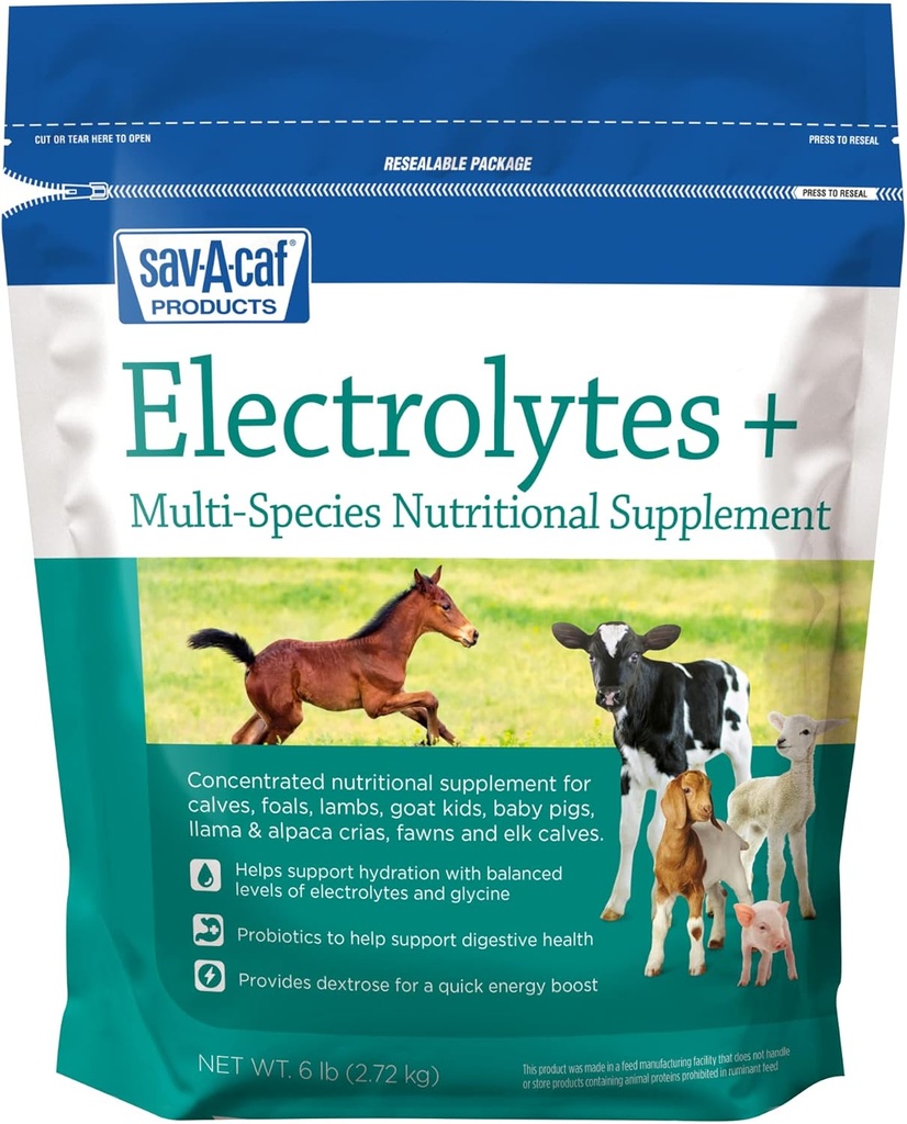 Sav-a-Caf Electrolytes PlusTM-lisä ...